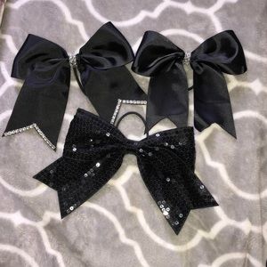 Cheer bows. $10 for all 3